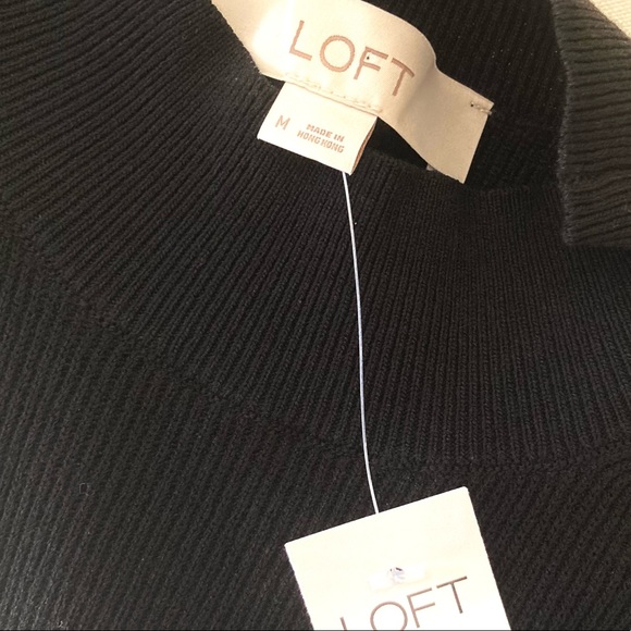 NWT Ann Taylor Loft Mock Neck Sleeveless Top Size M - Picture 6 of 8